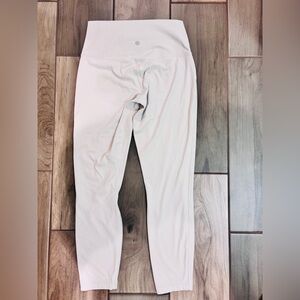 Lululemon Alight HR Pants Leggings in Bone Size 8. great condition!! 🤍🥚